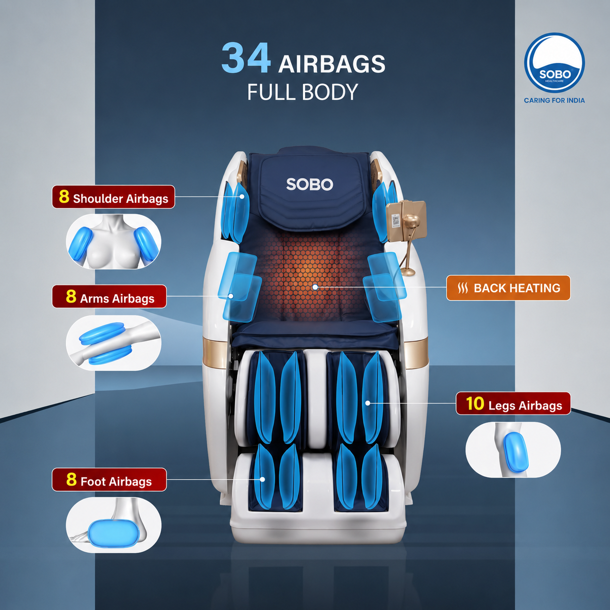 AFI- Z380 SOBO Massage Chair thumbnail 2